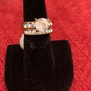 Cubic Zirconia ring. 💕 Perfect for you.